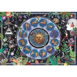 Colecție de Înaltă Calitate: Puzzle cu diagramă astronomică - 1000 de piese