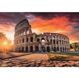 Clementoni: Colecția High Quality: Apus la Roma puzzle - 1000 piese