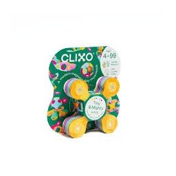 Clixo® joc magnetic de construit - Tiny & Mighty - Pasari tropicale (9 piese)