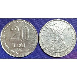 Romania 1993 - 20 lei, circulata