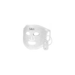 Silk’n - Mască facială terapeutică LED RGB/5V, albă + telecomandă