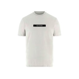 GUESS T-Shirt Ss Cn Logo Box M6RI17J1314 a92e warm stone grey