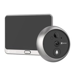 Vizor electronic 2K, IR 5m, Ecran tactil 4.3'', audio bidirectional, Wi-Fi - EZVIZ CS-DP2-2K