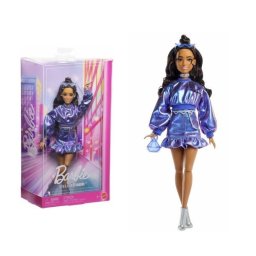 Papusa Barbie Deluxe Style – Păpușă cu ținută albastră