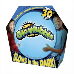 Super Wubble minge care luminează - 75 cm, albastru