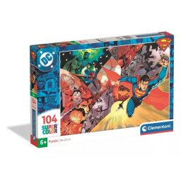 Clementoni: Puzzle Superman cu 104 piese