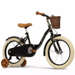 Bicicletă pentru copii Huffy - Negru mat vintage, 40 cm