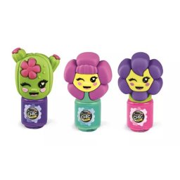 Clementoni: Crazy Chic: Lac de unghii cu flori, 1 bucată - diverse modele.