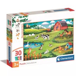 Puzzle Ferma Animalelor - 30 de piese