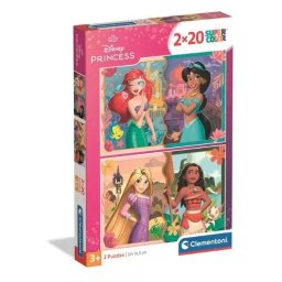 Puzzle Princess Disney - 2 în 1