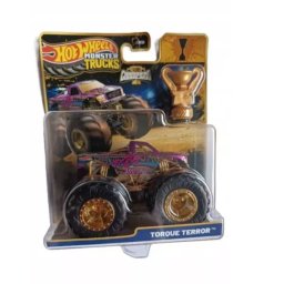 Hot Wheels: Monster Trucks Ediția Campionului cu trofeu mașinuță - Torque Terror