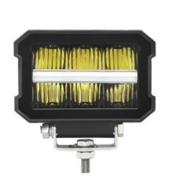 Proiector LED Off Road 4.5inch putere 120W Pozitie Alba si Galbena 12 24V cu 6 LED