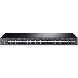 Switch JetStream T2600G-52TS, 48 porturi 10/100/ 1000 Mbps, 4 sloturi SFP
