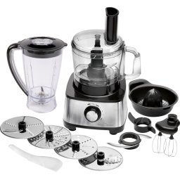 Robot de bucatarie KM 1063, 1200 W, bol 1.75 l, Negru/Inox
