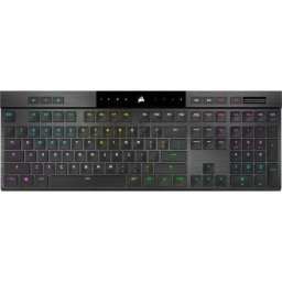 Tastatura K100 RGB AIR Wireless RGB LED Negru