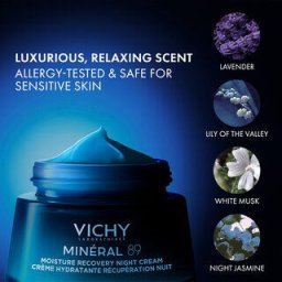 Vichy Minéral 89 Moisture Recovery Night Cream 50 ml