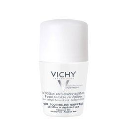 Vichy Deo Antiperspirant 48H Roll On White Cap