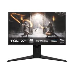 Monitor Gaming LED TCL 27R83U, 27" UHD, 1ms, 160 Hz, White/Black