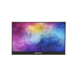Monitor LED Portabil VERBATIM 49590, 14", Full HD, 6 ms, 60 Hz, Black