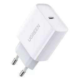Încărcător rețea Ugreen CD137 20W USB-C PD Alb