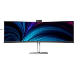 Monitor LED curbat PHILIPS 49B2U5900CH/00, 48.8 inch, DQHD, VA, 75Hz, USB-C, HDR, Webcam
