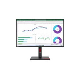 Monitor LED LENOVO ThinkVision T32h-30, 31.5" QHD IPS, 60Hz, 4ms, Black