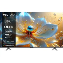 Televizor QLED SMART TCL 85T8C, 4K Ultra HD, 216cm, Negru