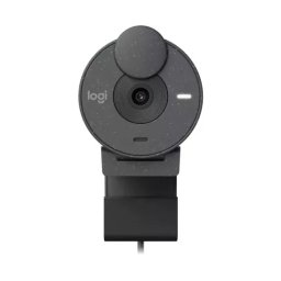 Camera Web Logitech Brio 300 960-001436, Full HD, USB Type-C, Graphite