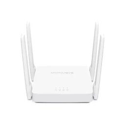 Router wireless MERCUSYS Ac10, Dual-Band, 802.11 a/b/g/n/ac, 300 Mbps, Alb