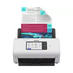 Scanner profesional Brother ADS-4700W Duplex A4 cu rețea și Wi‑Fi