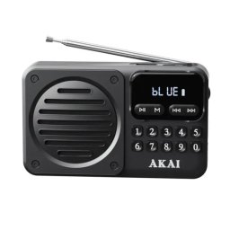 Radio Portabil AKAI APR-300BK – Retro Look, Funcții Moderne