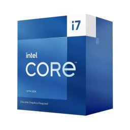 Procesor Intel Core i7-13700F 13th Gen Raptor Lake, 16 nuclee, 24 fire, până la 5.2GHz, LGA1700