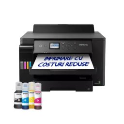 Imprimanta inkjet color Epson EcoTank L11160 A3+ cu CISS, LAN și Wi-Fi Direct