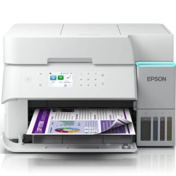 Multifunctional inkjet color CISS Epson EcoTank L6376 C11CL43404, A4, ADF, Duplex, Wi-Fi, Alb