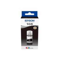 Cerneala EPSON EcoTank 108 C13T09C14A, 70 ml, Black