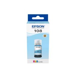 Cerneala EPSON EcoTank 108 C13T09C54A, 70 ml, Light Cyan