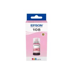 Cerneala EPSON EcoTank 108 C13T09C64A, 70 ml, Light Magenta