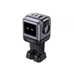 Incarcator retea UGREEN Uno CD361-25685B, 65W, 2x USB-C, 1x USB-A, Black