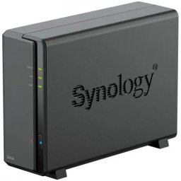 NAS SYNOLOGY DiskStation DS124, Realtek RTD1619B, 1GB RAM, O Unitate de stocare suportata, Black