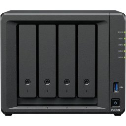 NAS SYNOLOGY DiskStation DS925+, AMD Ryzen V1500B, 4GB RAM, 4 Unitati de stocare suportate