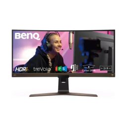 Monitor LED curbat BENQ EW3880R, 37.5", UWQHD+, IPS, HDR, USB-C, 60Hz, 4 ms, Black