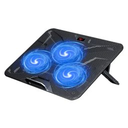Cooler laptop HAVIT F2067, 18.3", 3 ventilatoare, Black