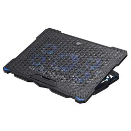 Cooler laptop HAVIT F2076, 17.3", 5 ventilatoare, Black