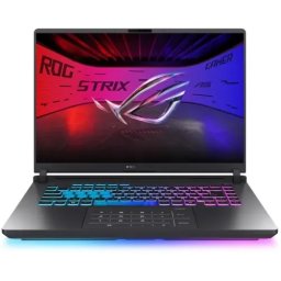 Laptop gaming ASUS ROG Strix G16 G615LH-S5045, 16", 2.5K, Intel® Core™ Ultra 7 255HX, 16GB RAM, SSD 512GB, nVidia GeForce RTX 5050 8GB, Fara sistem de operare, Eclipse Gray