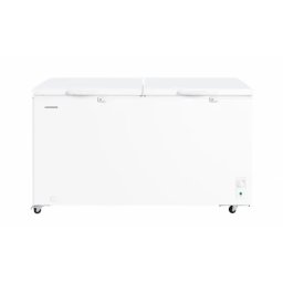 Lada frigorifica HEINNER HCF-M508INVCE++, 508 L, Clasa E, Control mecanic, Functionare convertibila, Alb