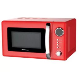 Cuptor cu microunde si grill HEINNER HMW-20GRD, 20l, 700 W, Digital, Grill, Rosu