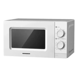 Cuptor cu microunde HEINNER HMW-MD20MWH, 20l, 700 W, Control Mecanic, Alb