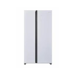 Combina frigorifica side by side HEINNER HSBS-HM532NFGWHE++, 532l, Display cu control touch, Inverter, No-frost, Clasa E, Alb