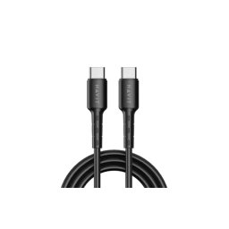 Cablu de date si incarcare HAVIT HVCB-CB6235-BK, USB-C la USB-C, 1 m, 60 W, Negru