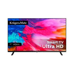 Televizor LED Smart KRUGER & MATZ KM0250UHD-V, 4K Ultra HD, 125 cm, Negru